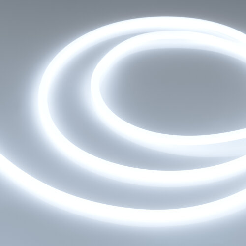 Светодиодная лента герметичная LUNA-X960-D8mm 24V White6000 (8 W/m, IP65, 360deg, 5m) (Arlight) - фото 1