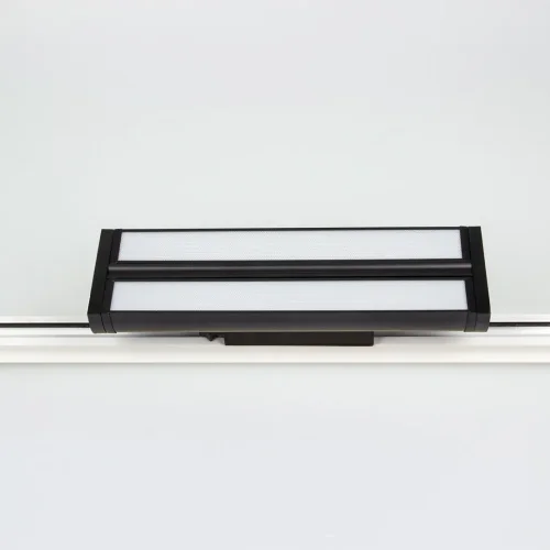 Светодиодный трековый светильник 2L JH-U6 PX301 (220VAC, 2x18W, white 6000K, 120°, черный) - фото II