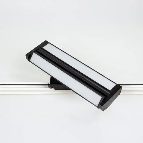 Светодиодный трековый светильник 2L JH-U6 PX301 (220VAC, 2x18W, white 6000K, 120°, черный) - фото III