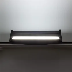 Светодиодный трековый светильник 2L JH-U6 PX301 (220VAC, 2x18W, white 6000K, 120°, черный)