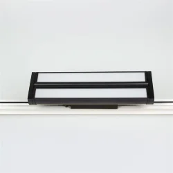 Светодиодный трековый светильник 2L JH-U6 PX301 (220VAC, 2x18W, white 6000K, 120°, черный)