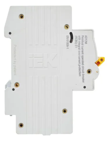 Выключатель автоматический дифференциального тока 2п B 16А 30мА тип A 4.5кА АД-12М KARAT IEK MAD12-2-016-B-030 - фото 5