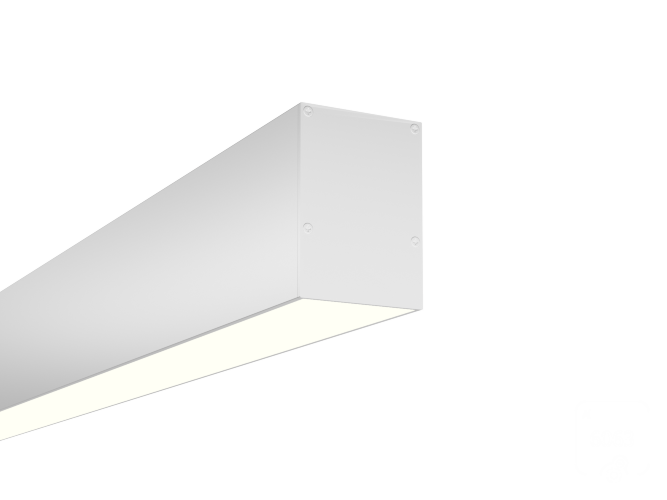 Линейный светильник LINE5065П (1000/ral9003 – 40w/4085/LT65) - фото 2