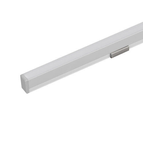 Профиль с экраном SL-MINI-8-Н12-2000 ANOD+OPAL (Arlight, Алюминий) 036833 - фото 2