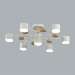 Люстра потолочная «LUMION» 8195/7C, серия: RONDO (крепление на планке) - -