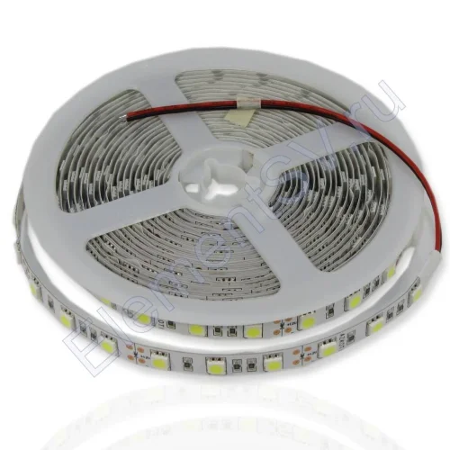 Светодиодная лента LUX сlass , 5050, 60 led/m, white,12V, C70, IP20 - фото.
