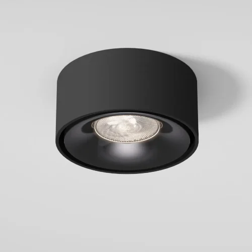 Светильник встраиваемый светодиодный Glam черный 25095/LED - фото