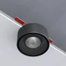 Светильник встраиваемый светодиодный Glam черный 25095/LED - фото 2