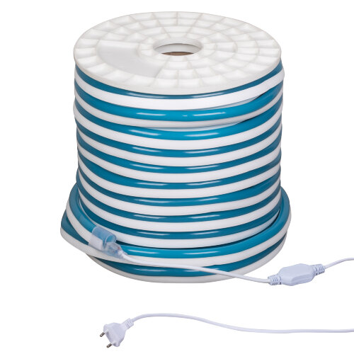 Гибкий неон ARL-CF2835-Classic-220V Blue (26x15mm) (Arlight, 8 Вт/м, IP65) - фото 4