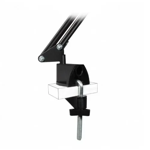 Светильник настольный 11Вт/4000К G23 | Чёрный на ПС струбцине | Дельта 1 ФДБ23-11-001 | - ТРАНСВИТ. Фото 3