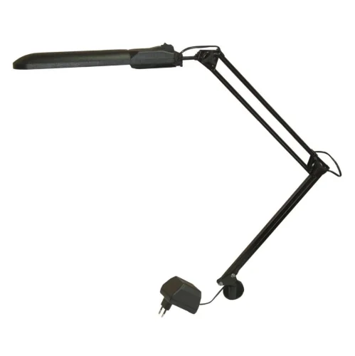 Светильник настольный 11Вт/4000К G23 | Чёрный на ПС струбцине | Дельта 1 ФДБ23-11-001 | - ТРАНСВИТ. Фото 2