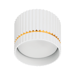 Светильник WOLTA WSL-GX53/18WG под лампу GX53 Белый / золотой NIMB