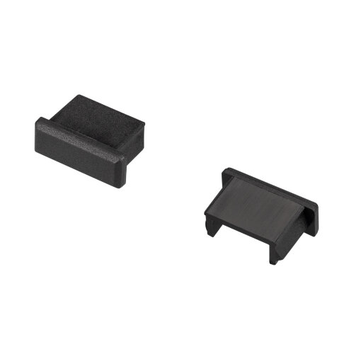 Заглушка для MIC черная глухая (Arlight, Пластик) - фото 2