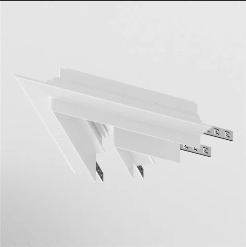 Угол-соединитель 45° Gravity встраиваемый белый (Белый) - фото 2