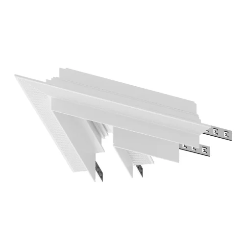 Угол-соединитель 45° Gravity встраиваемый белый (Белый) TRA010CLS-42W - фото