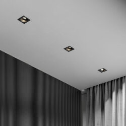 Светильник встраиваемый Tune черный 25015/01 (065469)