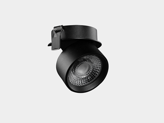 Встраиваемый светильник Rink 10W Черный 4000К , R-SRC-BL-NW - фото