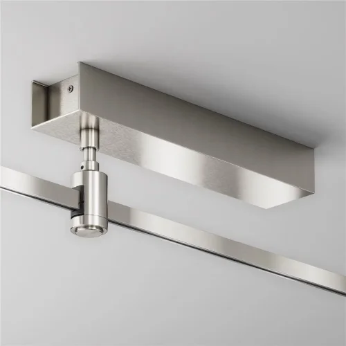 Основание потолочное Short для блока питания с вводом питания Flarity платина (Платина) - фото 2