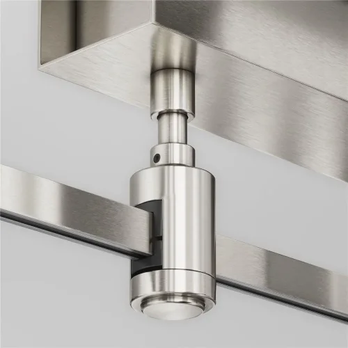 Основание потолочное Short для блока питания с вводом питания Flarity платина (Платина) - фото 3