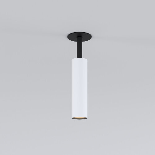 Встраиваемый светодиодный светильник Diffe белый/черный - Фото 2