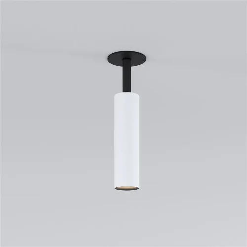 Встраиваемый светодиодный светильник Diffe белый/черный 25040/LED - фото 2