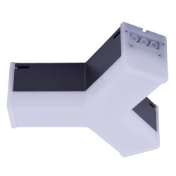 ULO-N11Y-10W-6500K IP40 BLACK Светильник светодиодный Y-образный, Белый свет 6500K, 2000Лм, Алюминий, Цвет черный, TM Uniel