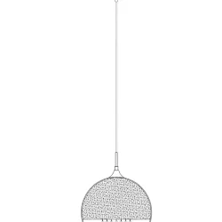 Подвесной светильник Fermi E27x1 (Золото)