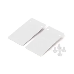 Slim Magnetic Заглушки для накладного шинопровода белые (2 шт.) 85089/00 85089/00 (061236)