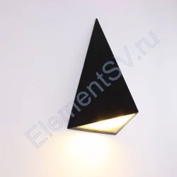 Светодиодный светильник JH-BD07 DHL20 (220V, 9W, черный корпус, warm white)