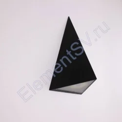 Светодиодный светильник JH-BD07 DHL20 (220V, 9W, черный корпус, warm white)