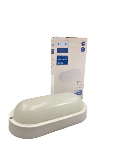 Светильник светодиодный накладной овальный 12W/4000K IP54 960Lm | WT045C LED12/NW PSU | - PHILIPS. Фото 2