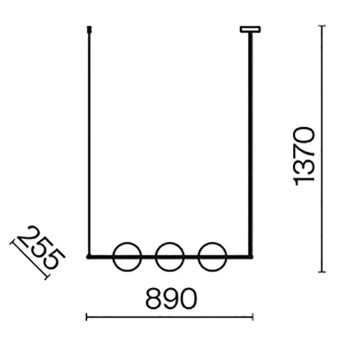 Подвесной светильник Эрих / Erich E14х3 (Никель) MOD221PL-03N - фото 3