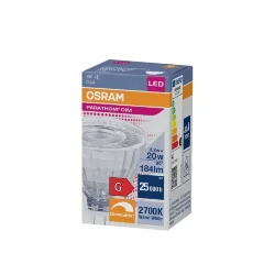 Лампа светодиодная MR11 3.2W/927 (=20W) DIM 36° 12V GU4 | PARATHOM Spot | - OSRAM