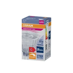 Лампа светодиодная MR11 3.2W/927 (=20W) DIM 36° 12V GU4 | PARATHOM Spot | - OSRAM