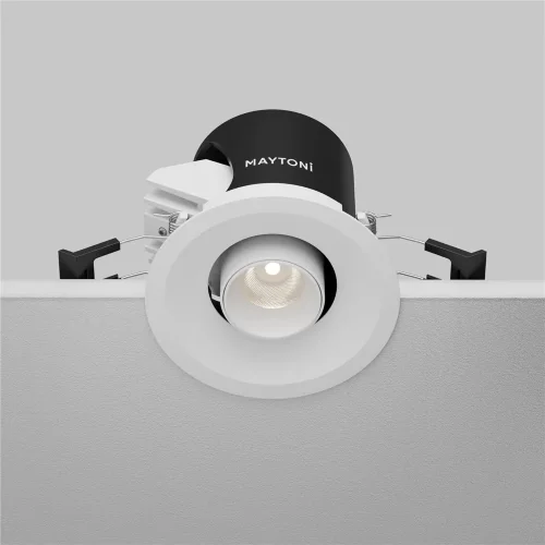 Встраиваемый светильник Фокус мини / Focus LED mini 8 Вт 4000 К 50° (Белый) DL127-8W4K-W - фото 7