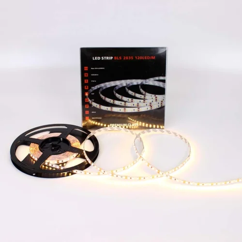 Светодиодная лента Class Premium, 2835, 120 led/m, warm white, 12V, IP33, A34 - фото I