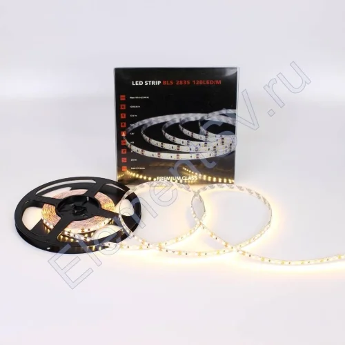 Светодиодная лента Class Premium, 2835, 120 led/m, warm white, 12V, IP33, A34 - фото.