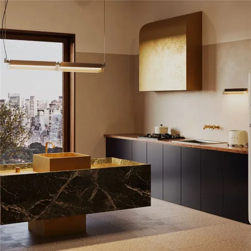 Подвесной светильник Flat 3000К 20Вт (Черный) - фото 2