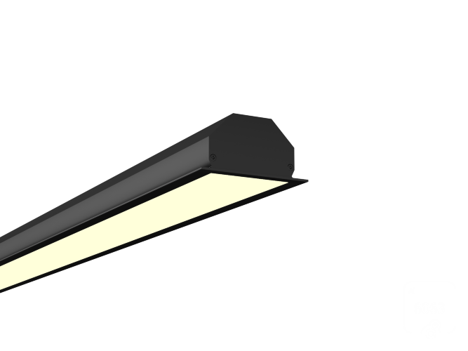 Линейный светильник LINE4932П БЕЗ БП (RAL9005/1500mm/LT70 — 3K/48W) - фото 2