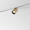 Mini Magnetic Трековый светильник 9W 3000K латунь/черный - фото 1