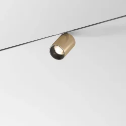 Mini Magnetic Трековый светильник 9W 3000K латунь/черный 85204/01 (067276)