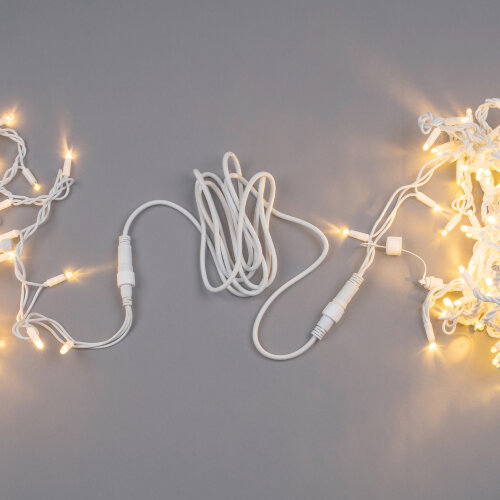 UCX-F90 E-5M-WH Удлинитель для гирлянд серии F90PRO, 5м, Статика-мерцание, IP67, Белый, TM Uniel - фото 3