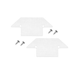 Торцевые заглушки для профиля TR3020-AL ((2шт), Denkirs TR3021-AL