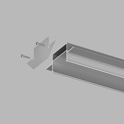 TR3021-AL Торцевые заглушки для профиля TR3020-AL ((2шт). Фото 2