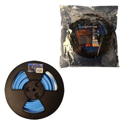 ULS-N11-2835-120LED-m-8mm-IP67-DC24V-10W-m-15M-BLUE Светодиодная гибкая герметичная лента, NEON, Катушка 15м, в герметичной упаковке, Синий свет