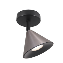 Светильник WOLTA WSL-GU10/S08CH под лампу GU10 Черный / Серый BELLO
