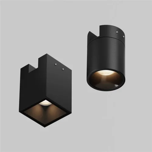 Уличный трековый светильник Alfa Elasity IP 3000К 16Вт 38° черный (Черный) - фото 7