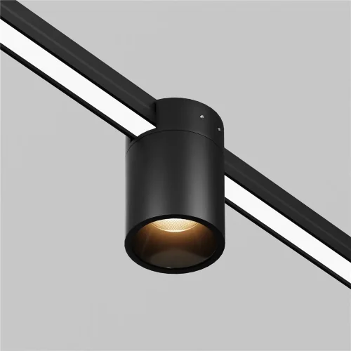 Уличный трековый светильник Alfa Elasity IP 3000К 16Вт 38° черный (Черный) - фото 3