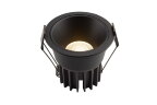 DK4500-BK Встраиваемый светильник, IP 20, 12 Вт, LED 3000, черный, алюминий.