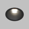 DK4500-BK Встраиваемый светильник, IP 20, 12 Вт, LED 3000, черный, алюминий.